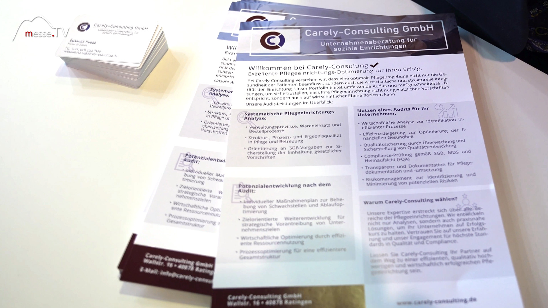 Carely Consulting GmbH Unternehmensberatung soziale Einrichtung Pflege Plus 2024