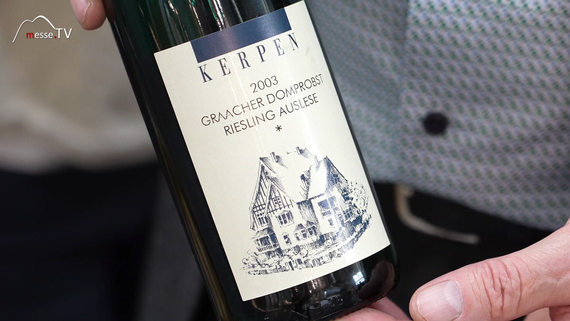 Graacher Domprobst Riesling 2003 Auslese gereifter Wein