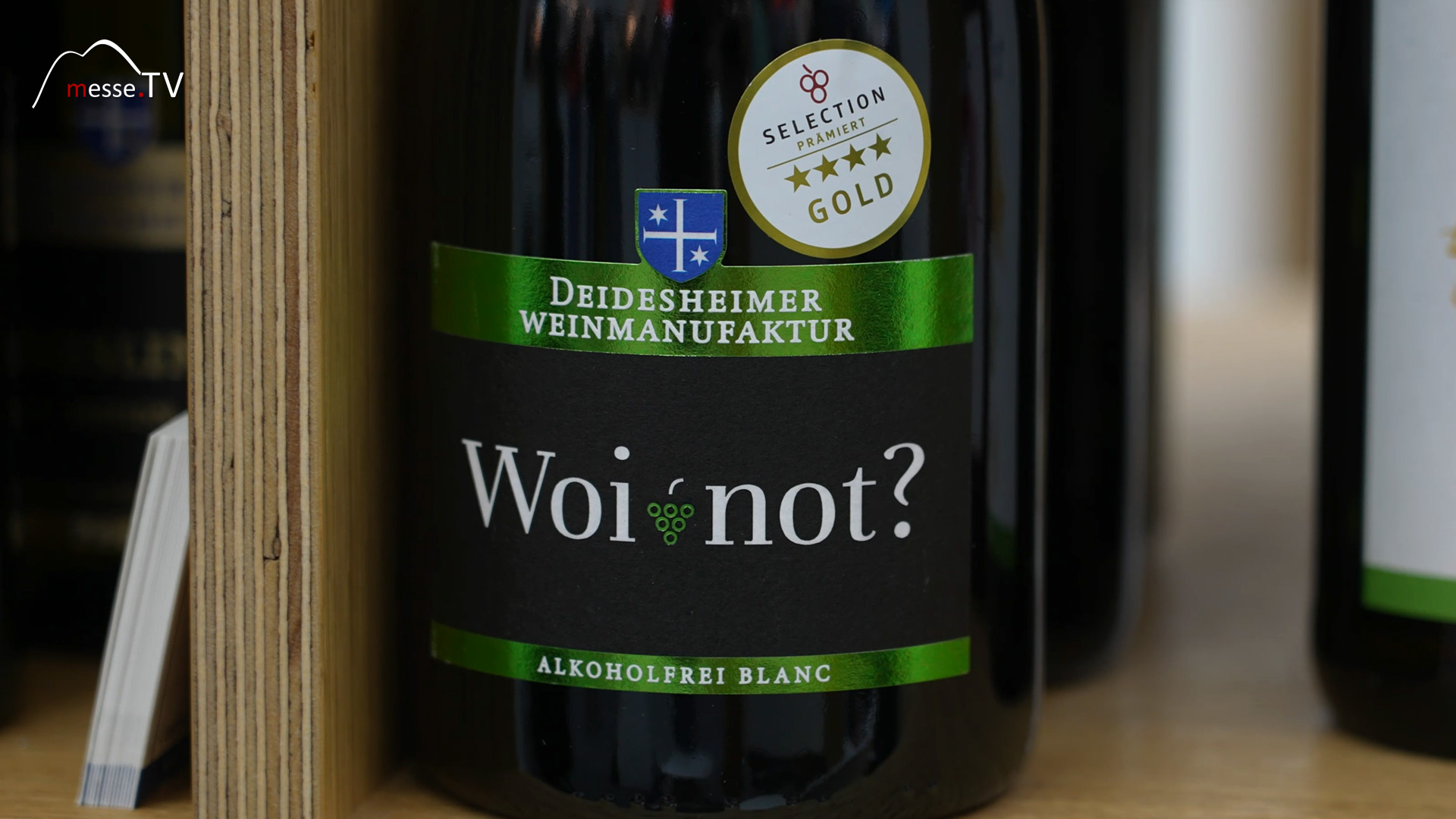 Woi not Blanc alkoholfreier Sekt spritzig fruchtig Deidesheim