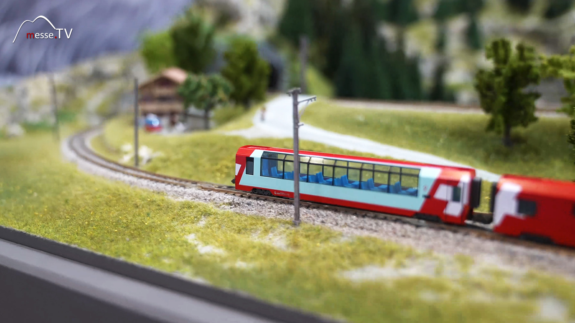 Modellbahn Landschaftsanlage Spielwarenmesse 2024