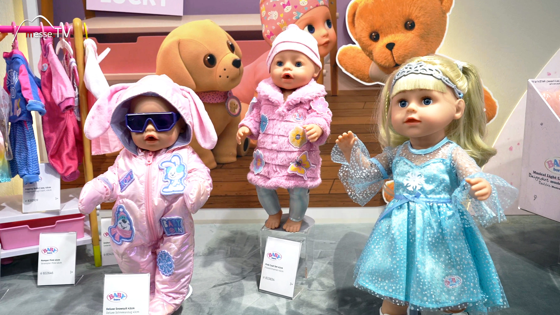 Prinzessinkleid Babypuppen Spielwarenmesse 2024