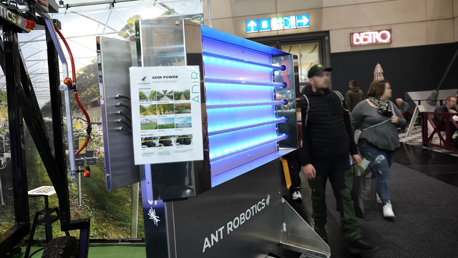 Adir Power Spruehmittel UV C Licht kleine Pflanzen