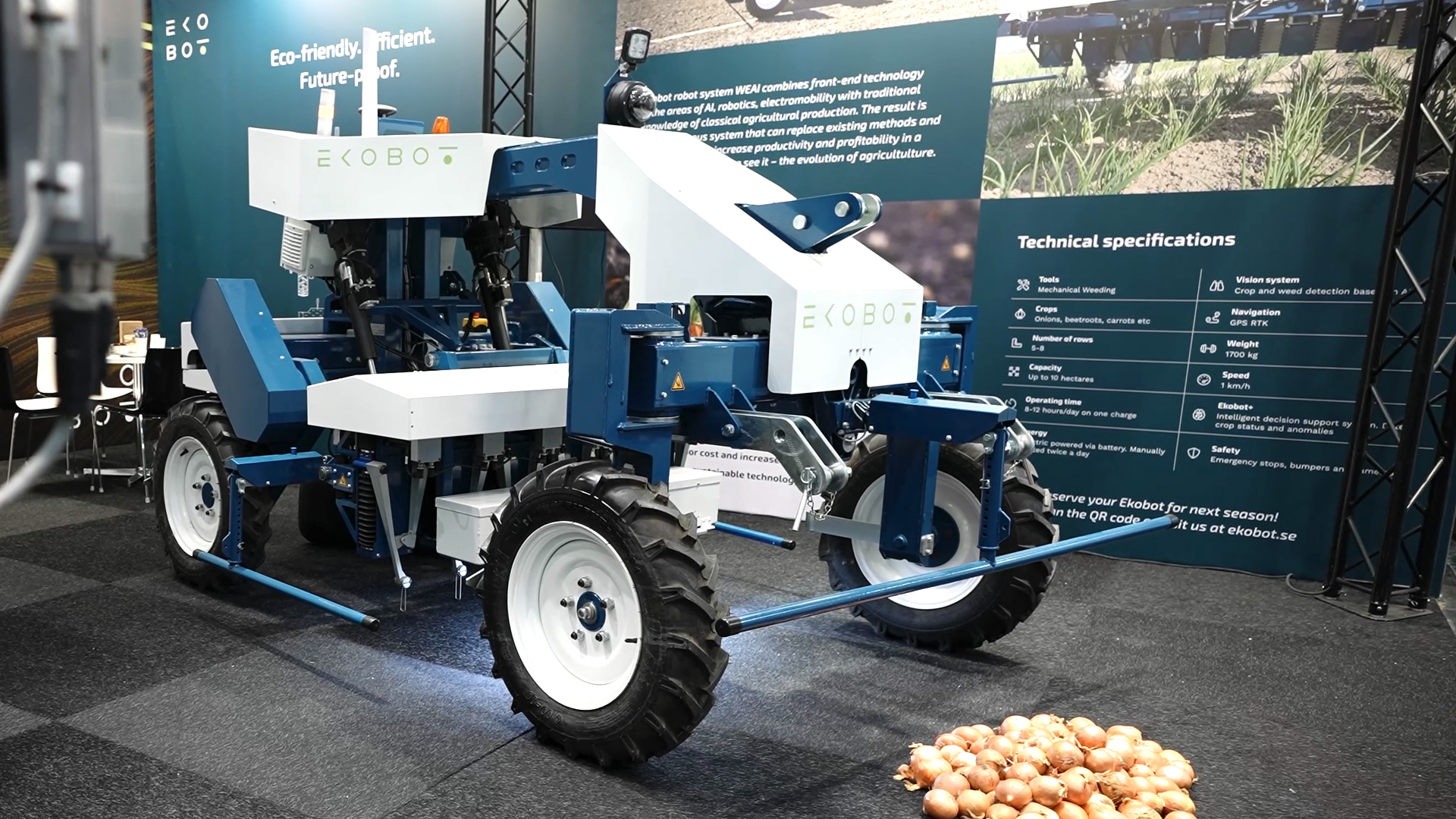 Ekobot Technik mit Ki Unterstuetzung Landwirtschaft