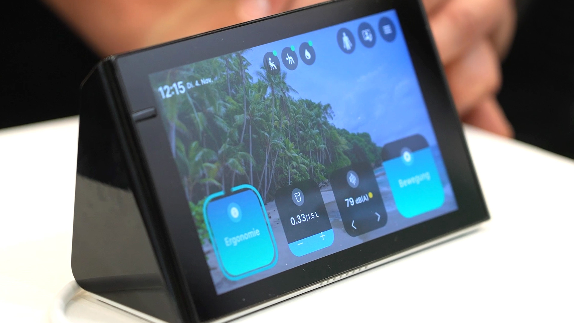 Deep Care Ergonomie Sensorik KI Bueroalltag