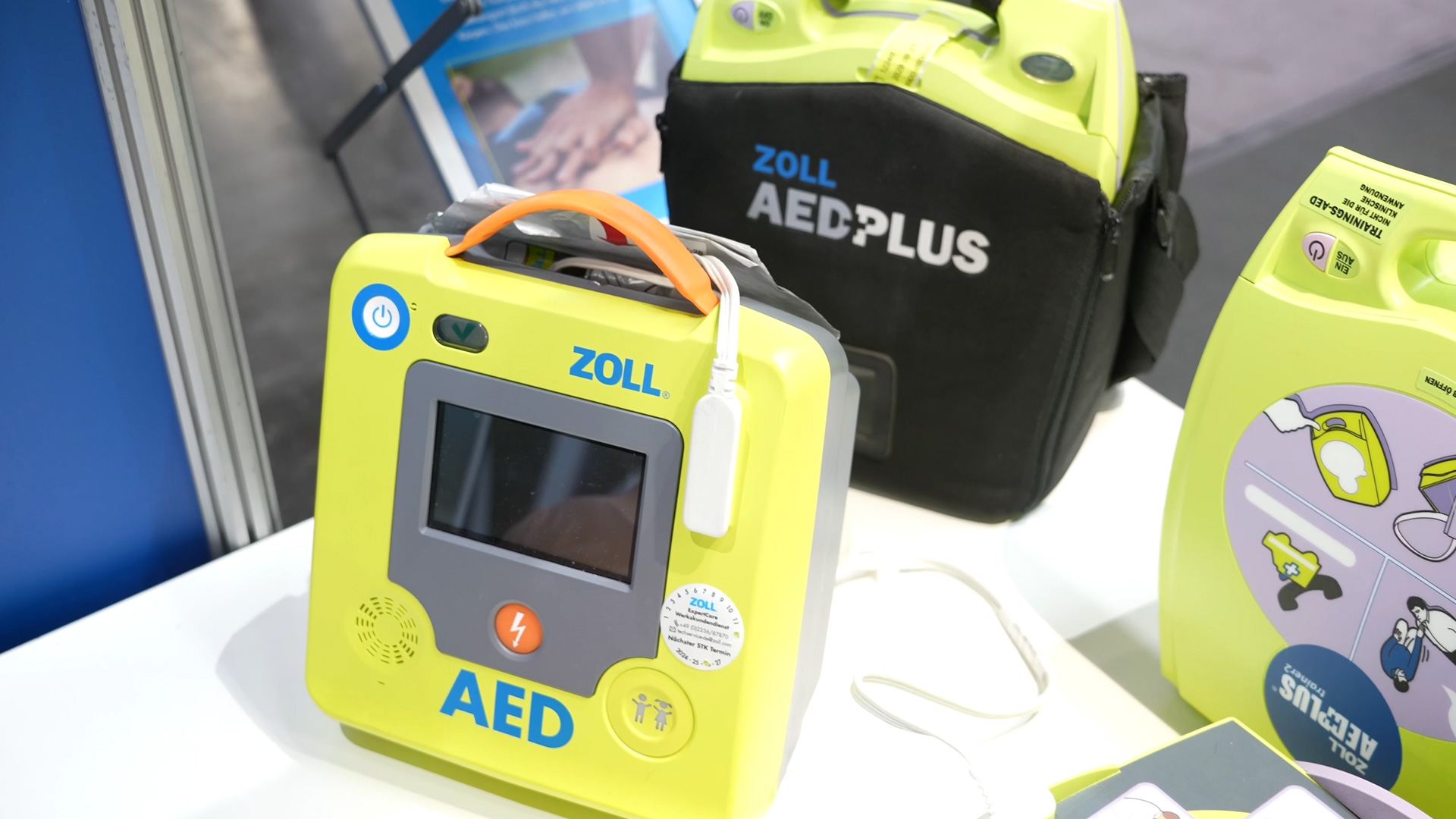 Zoll Medical AED 3 Coaching bei Defibrillation