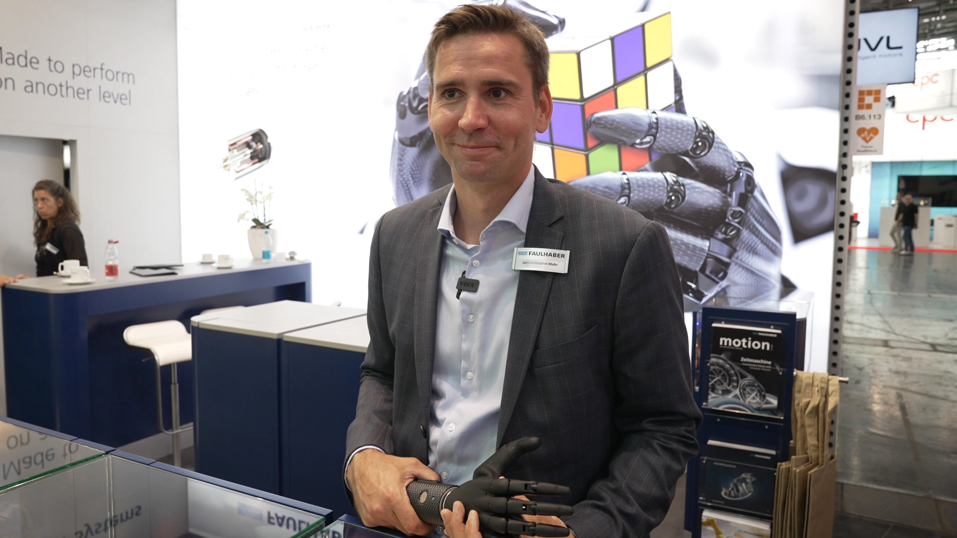 Interview Miniaturmotoren Robotik und Medizintechnik Jan Christopher Mohr automatica 2025