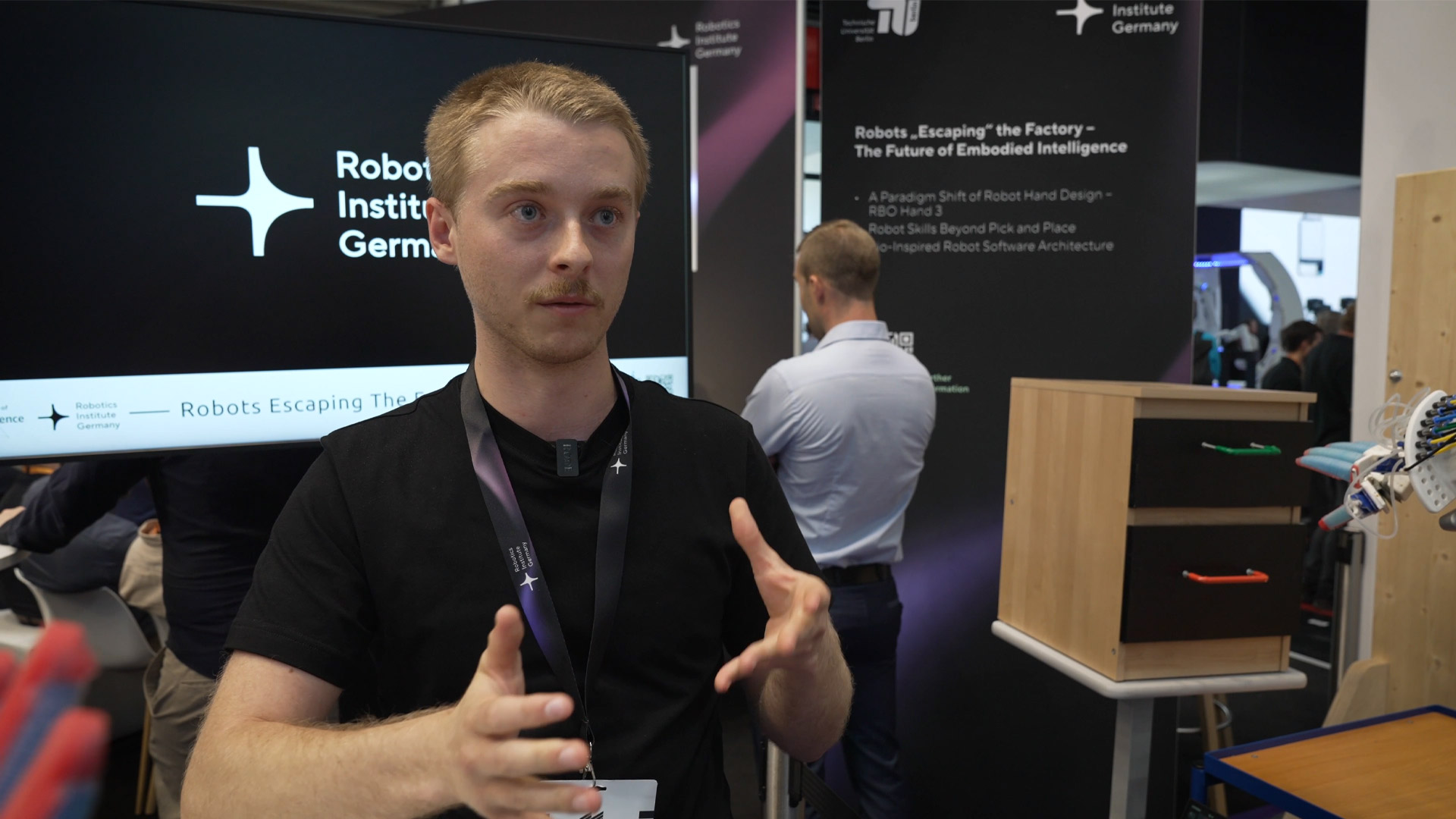 Interview flexibles KI Robotersystem Patrick Lowin TU Berlin