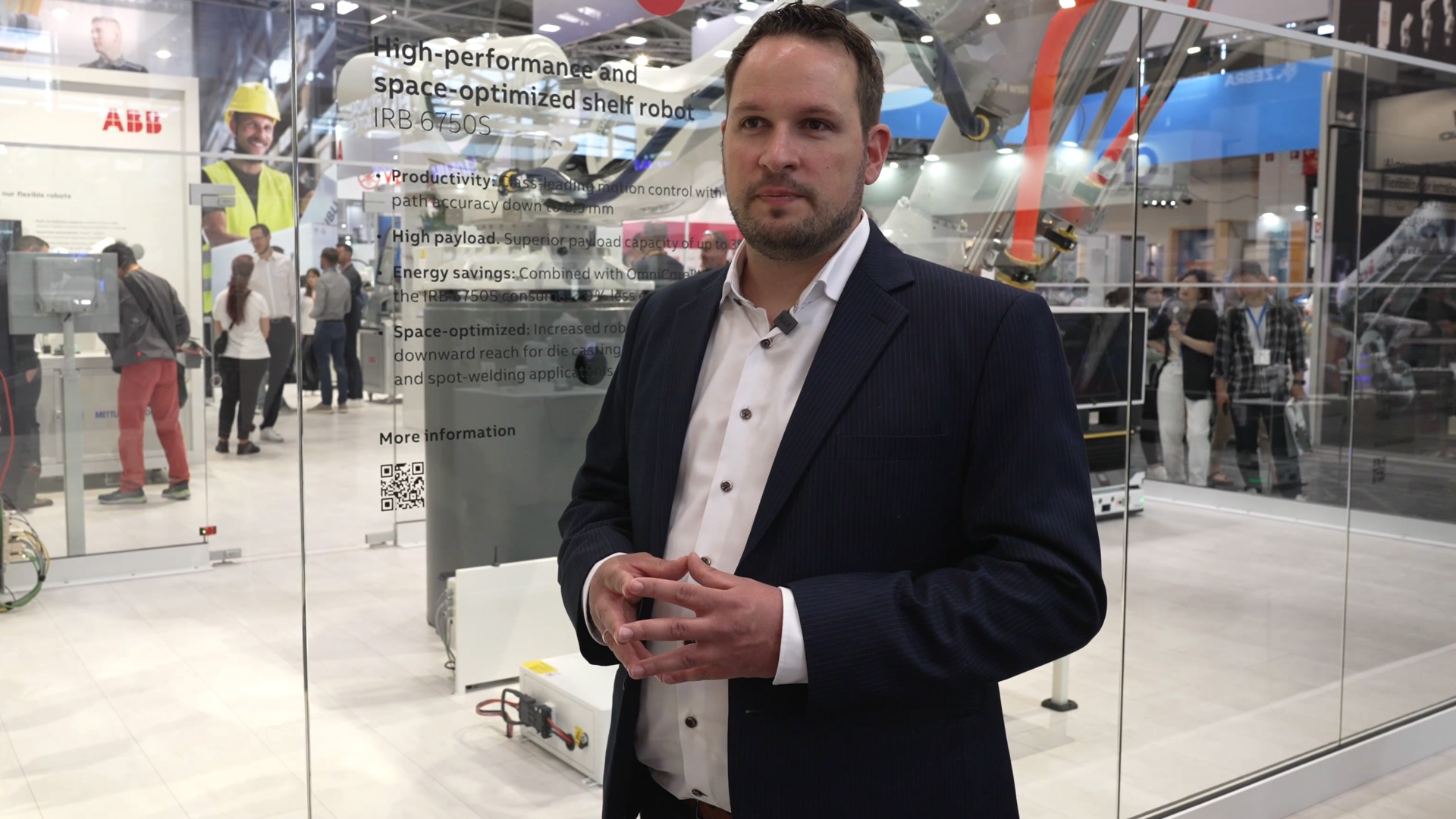 Interview modulare Schwerlastroboter Niko Quiskamp ABB