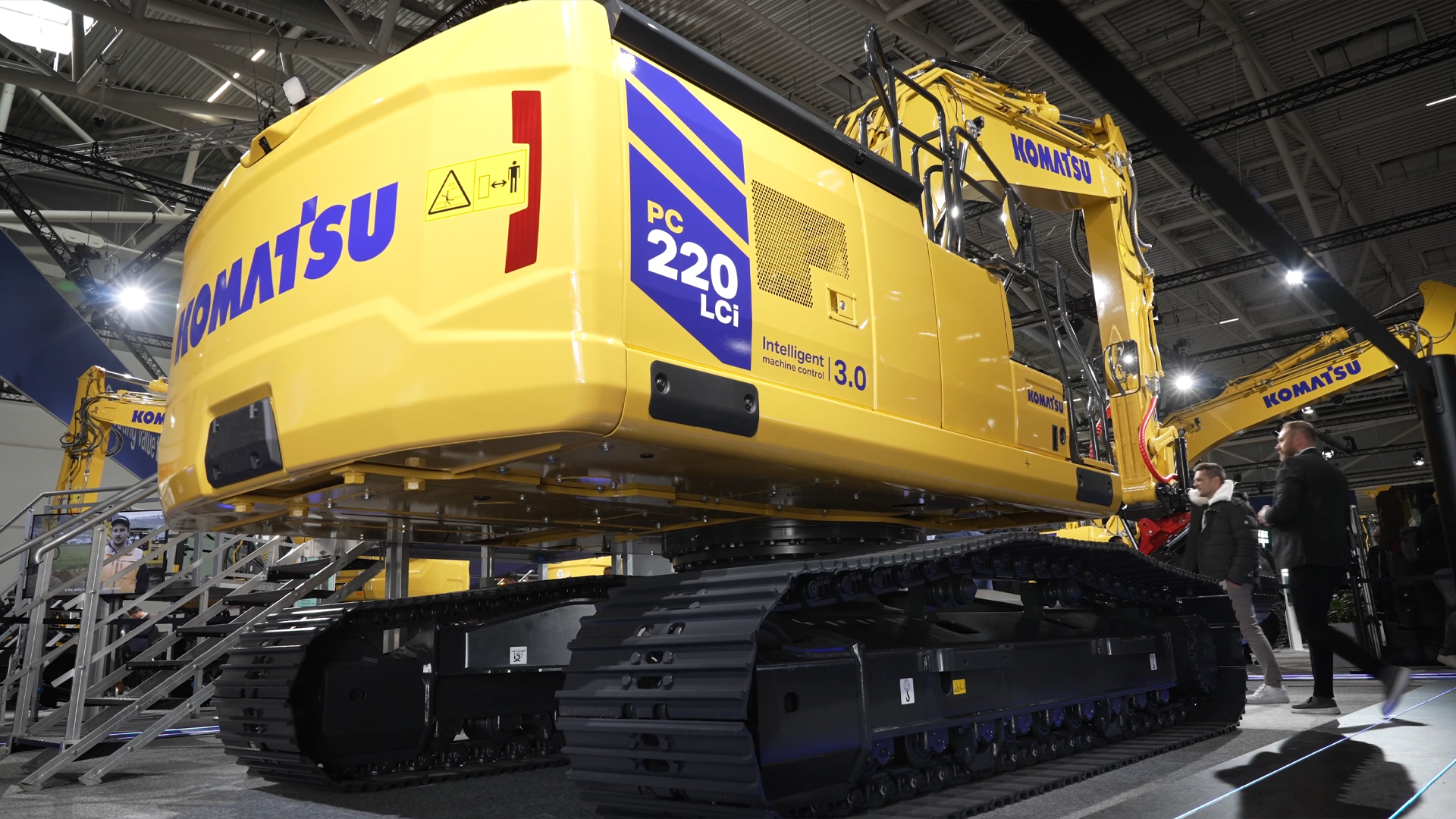 Heck Komatsu Raupenbagger PC 220 LCi