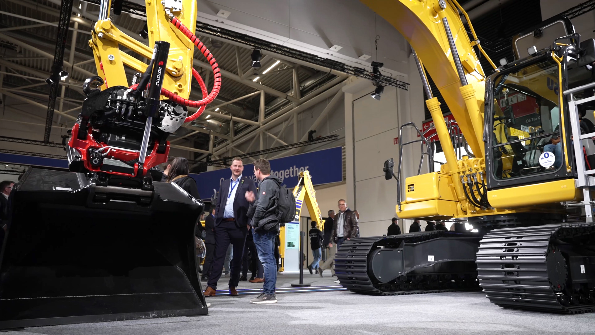 Komatsu Raupenbagger PC 220 LCi intelligente Steuerung bauma 2025