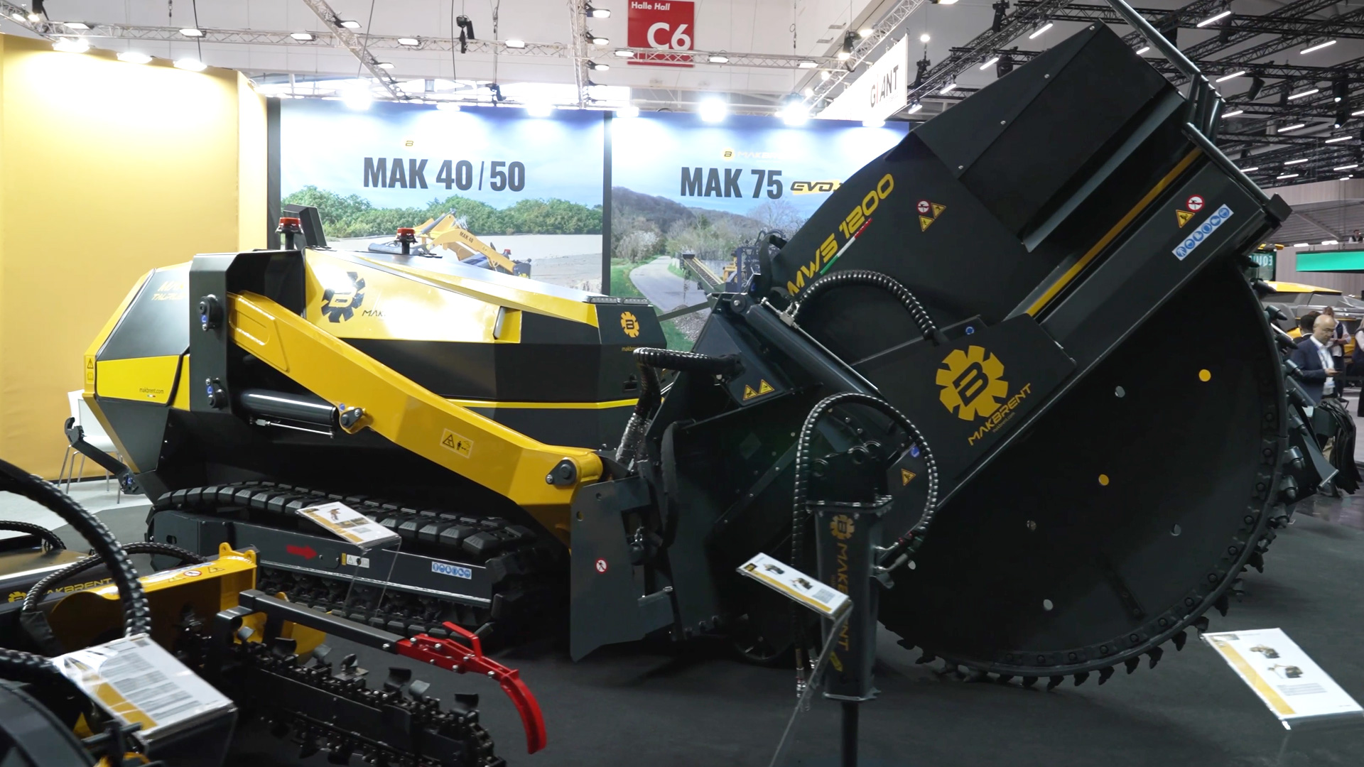 MakBrent Multifunktionale Baumaschine fernsteuerbar bauma 2025
