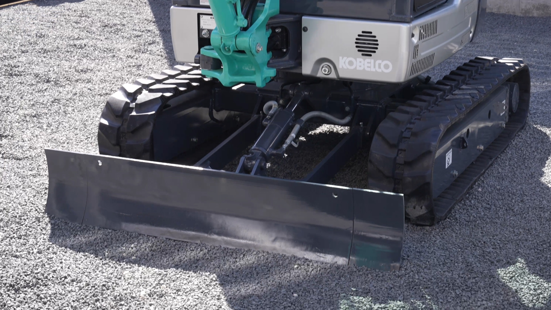 Mini Raupenbagger Kobelco vollelektrischer Betrieb