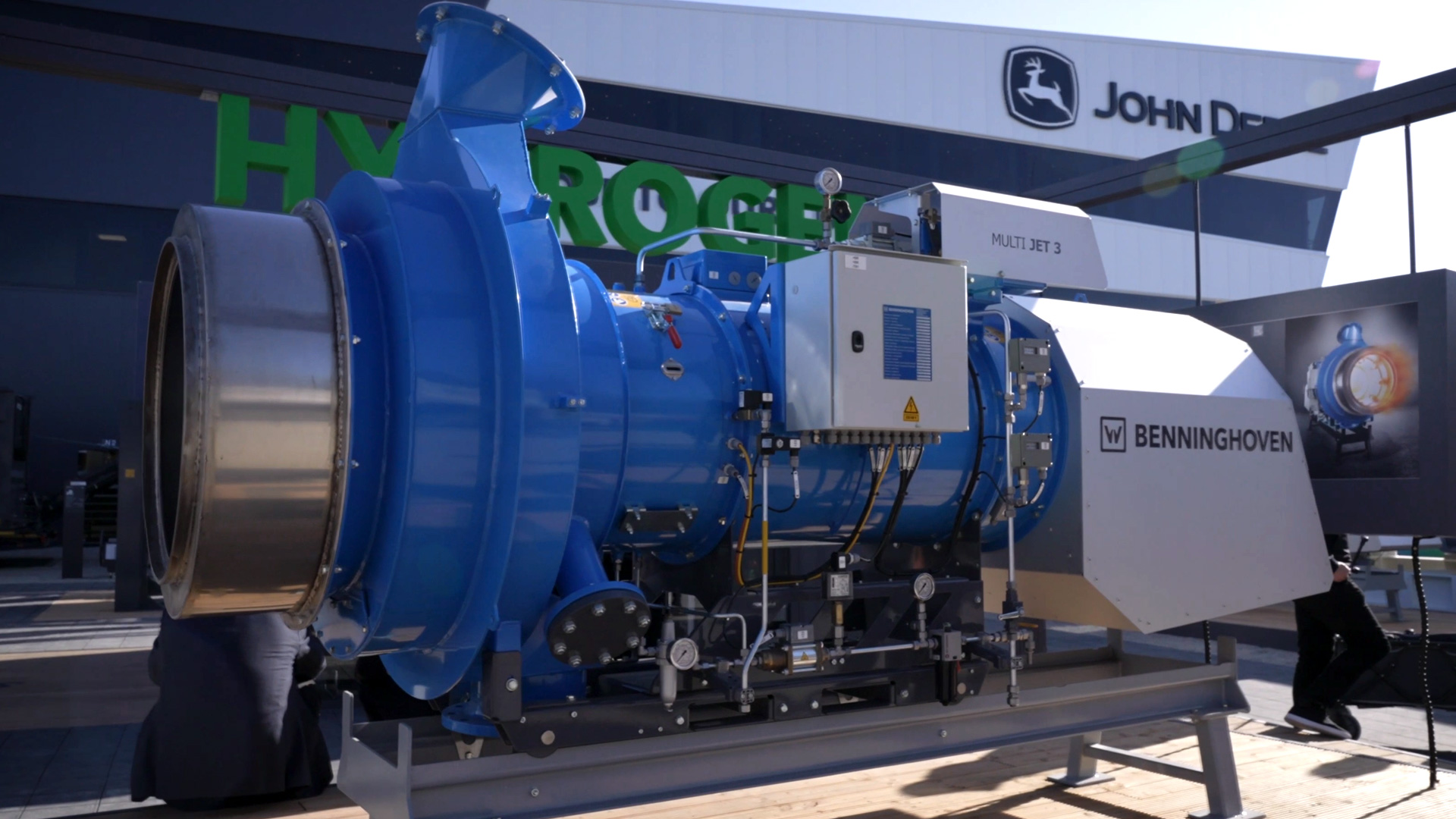 Multi Jet 3 multifuel Brenner Asphaltproduktion Benninghoven bauma 2025