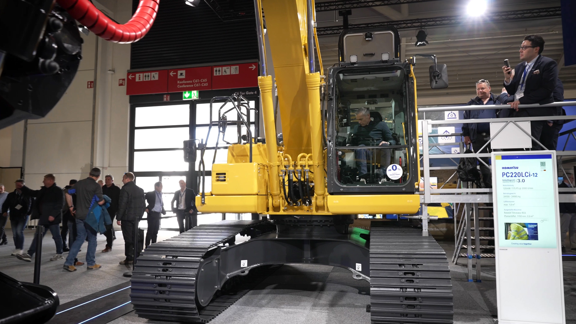Neue Generation Komatsu Baumaschinen PC 220 LCi Raupenbagger
