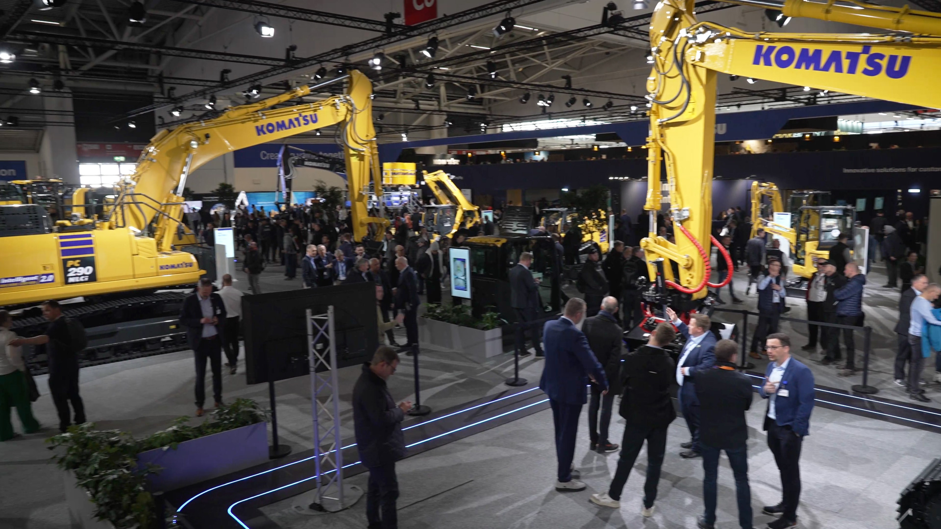 Neuheiten Komatsu 2025 bauma Muenchen