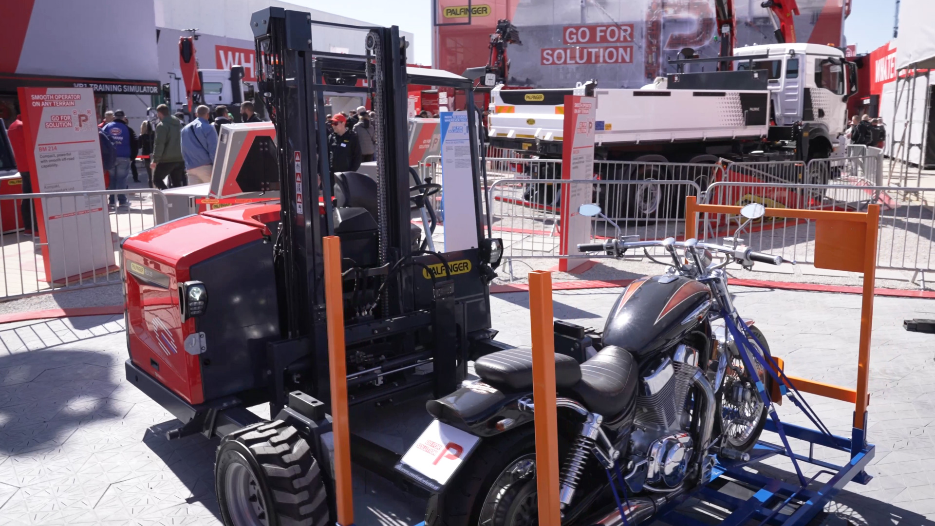 Palfinger Mitnahmestapler FL Reihe bauma 2025