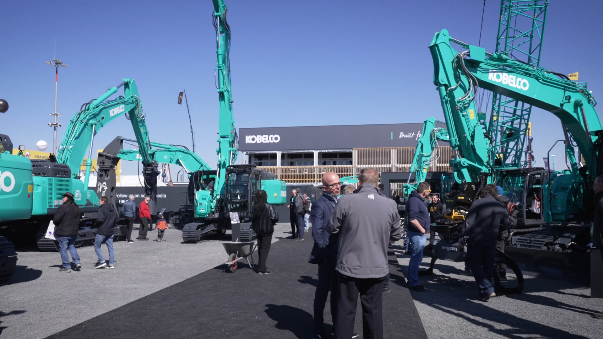 Vorstellung Neuheiten Kobelco bauma Messe Muenchen 2025