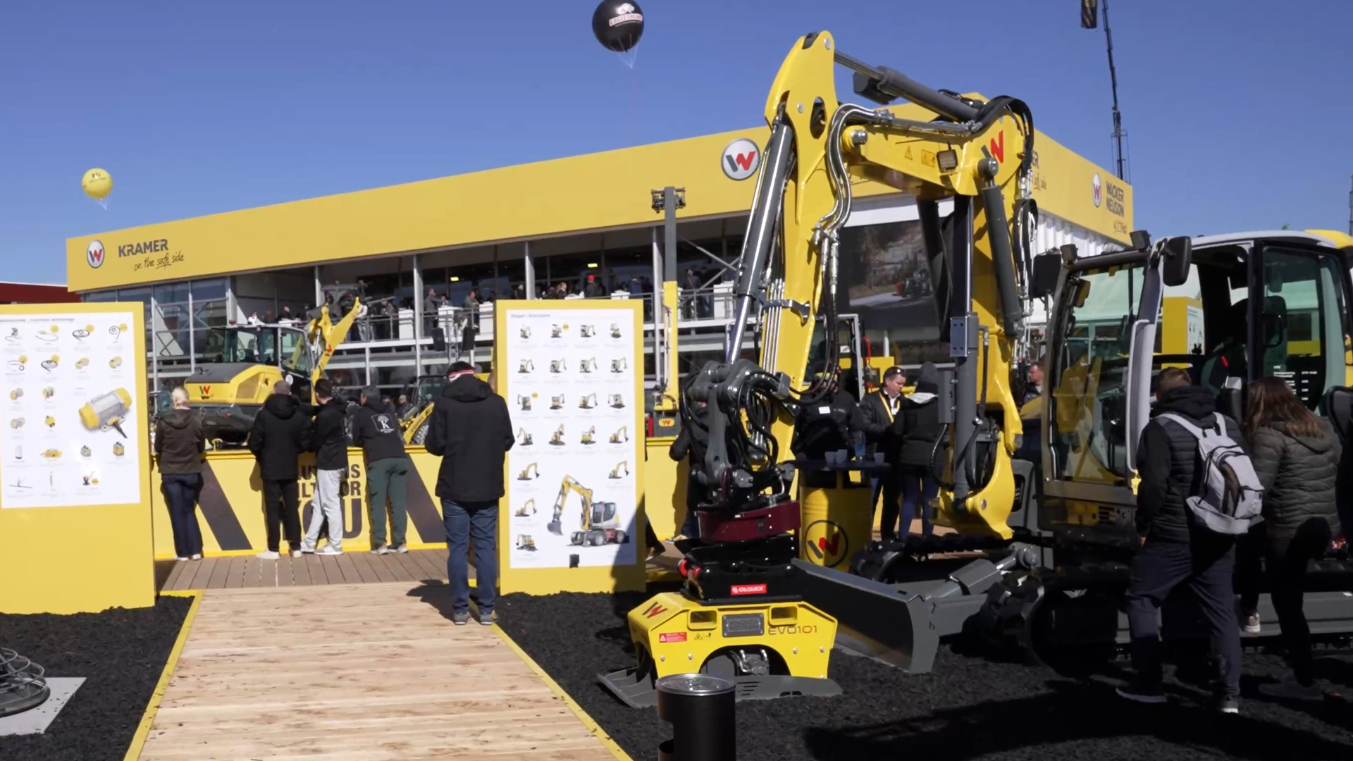 Wacker Neuson breite Palette an Baumaschinen Komplettloesungen fuer Bauunternehmer