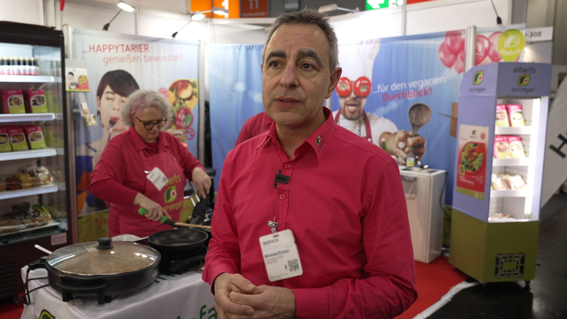 Interview Purvegan alberts Lupinenprodukte Hermann Kraemer Biofach 2025