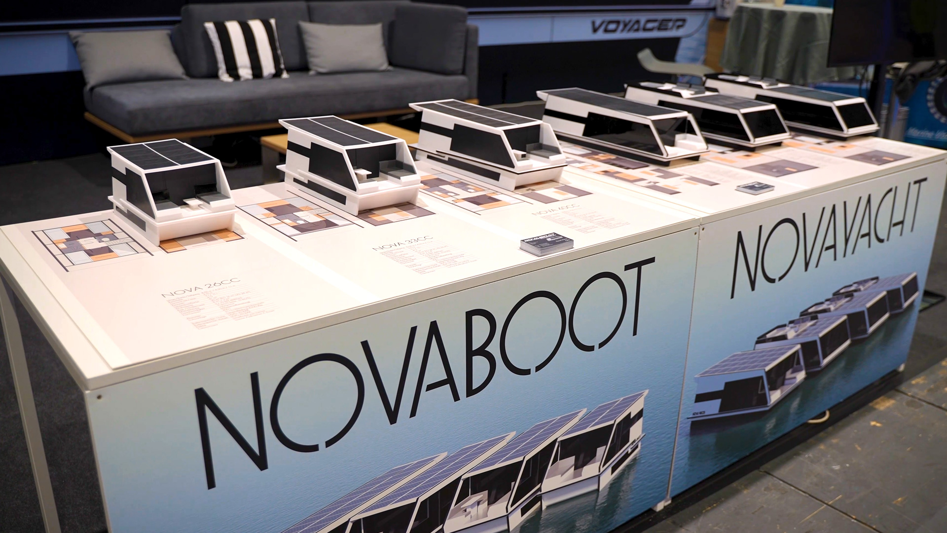 Katamarane und Einruempfer mit unterschiedlichen Antriebssystemen