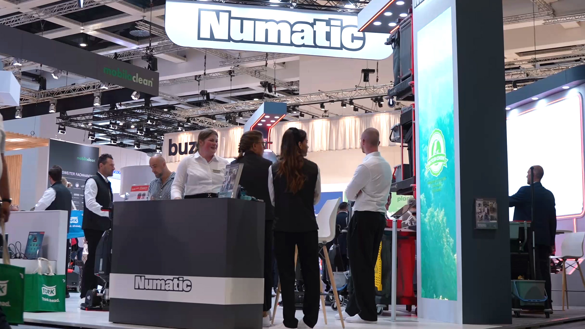 Numatic zeigt Numatic NCC Linie auf der CMS Berlin