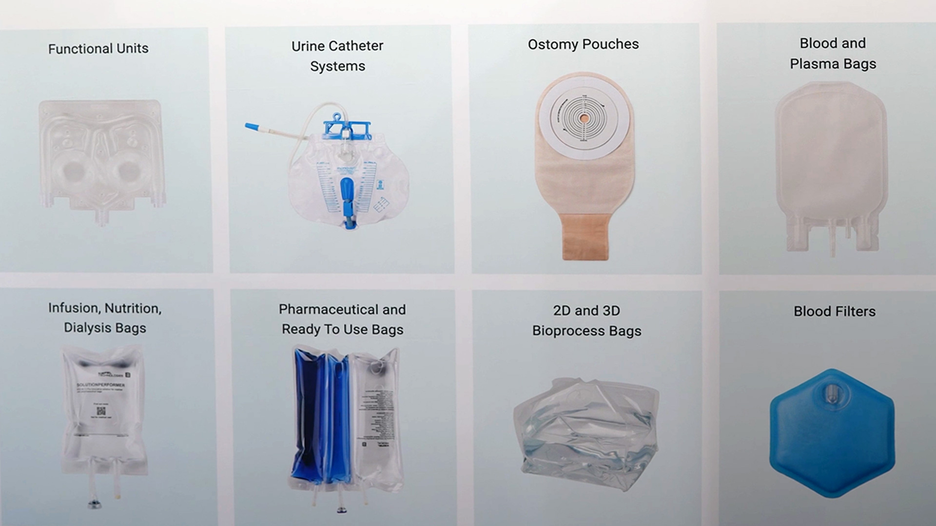 Pharmabeutel und Transfusionsset Ostomie Lösungen