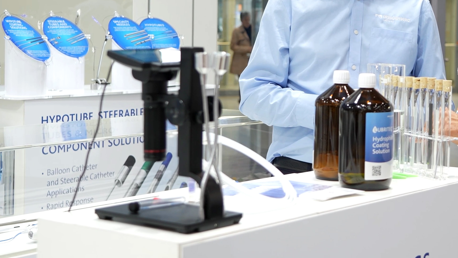 Zweikomponenten Spritzguss Silikon Medizin Freudenberg Medical