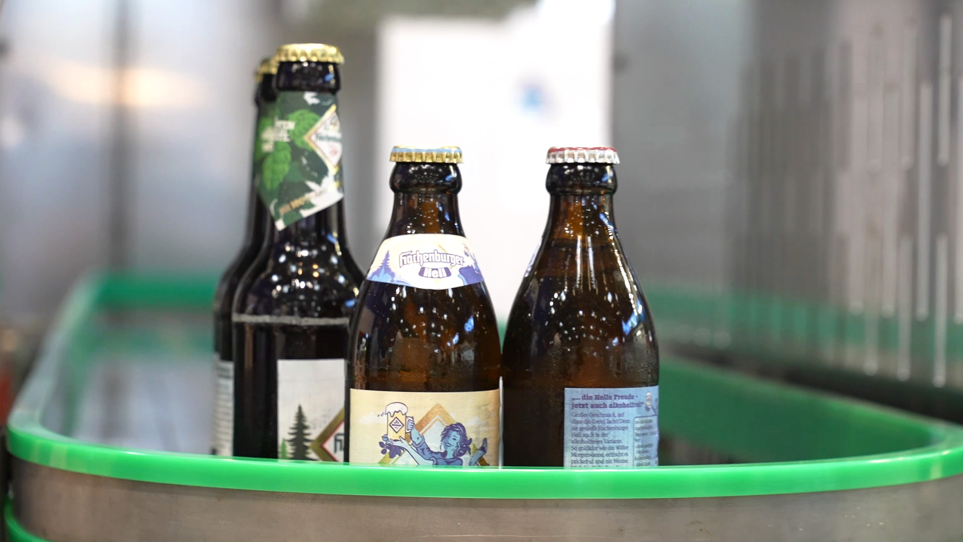 Bierflaschen vorsortieren BMS