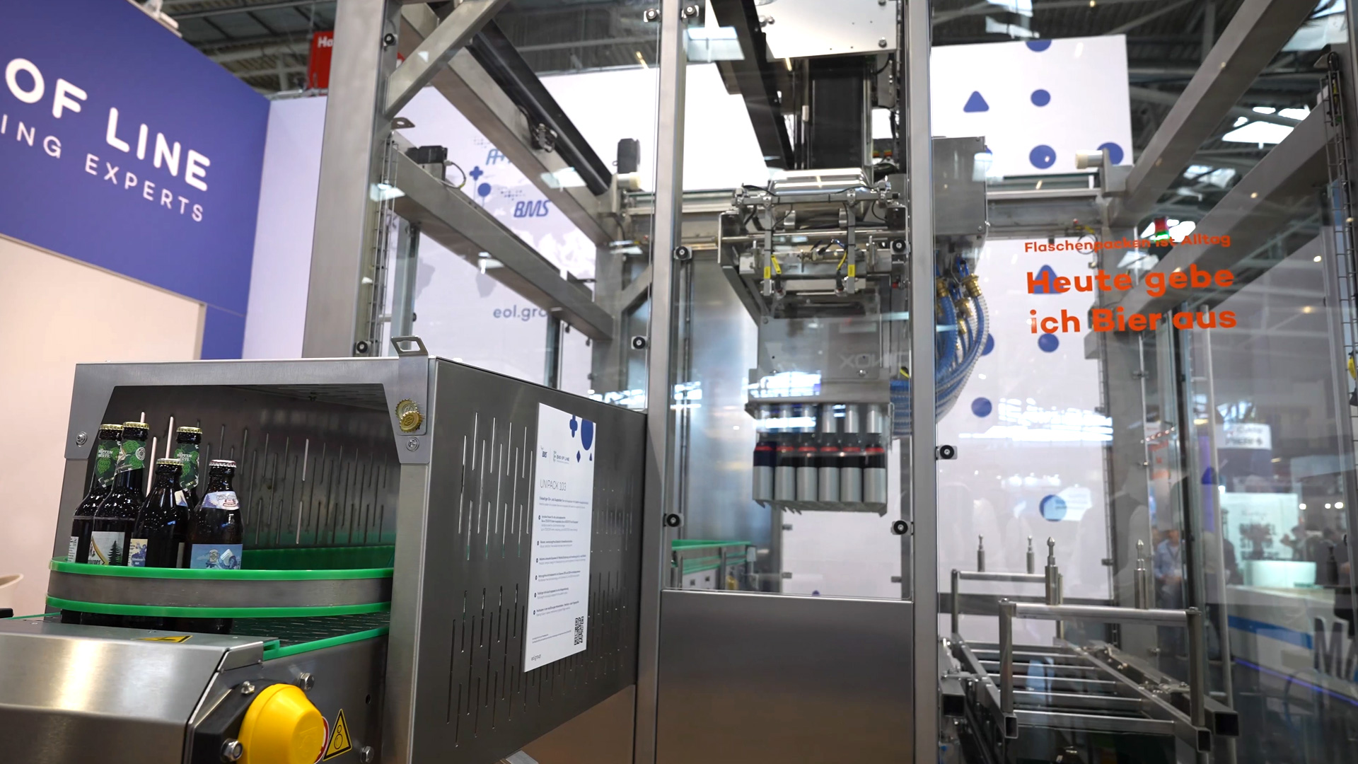 Inline Sortierkonzept BMS