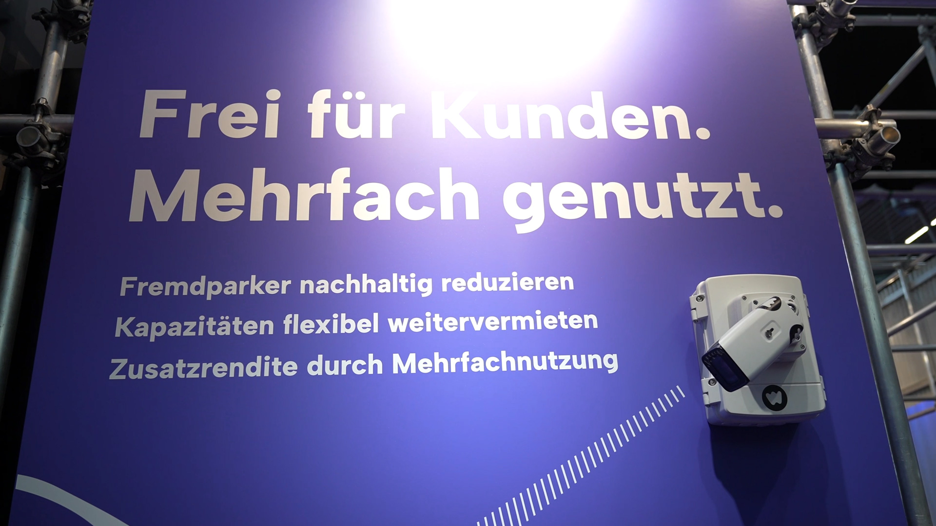 Kamerasystem unbezahlte Parkflaechen ueberwachen