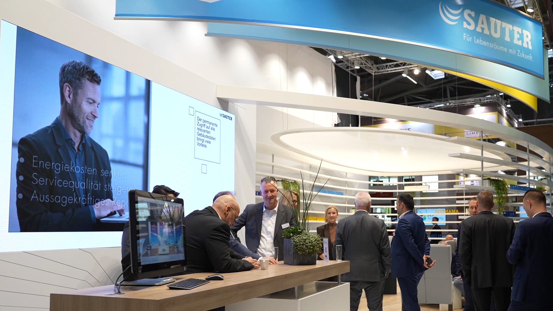 Sauter Gebaeudeautomation und Nachhaltigkeit auf der Expo Real 2025