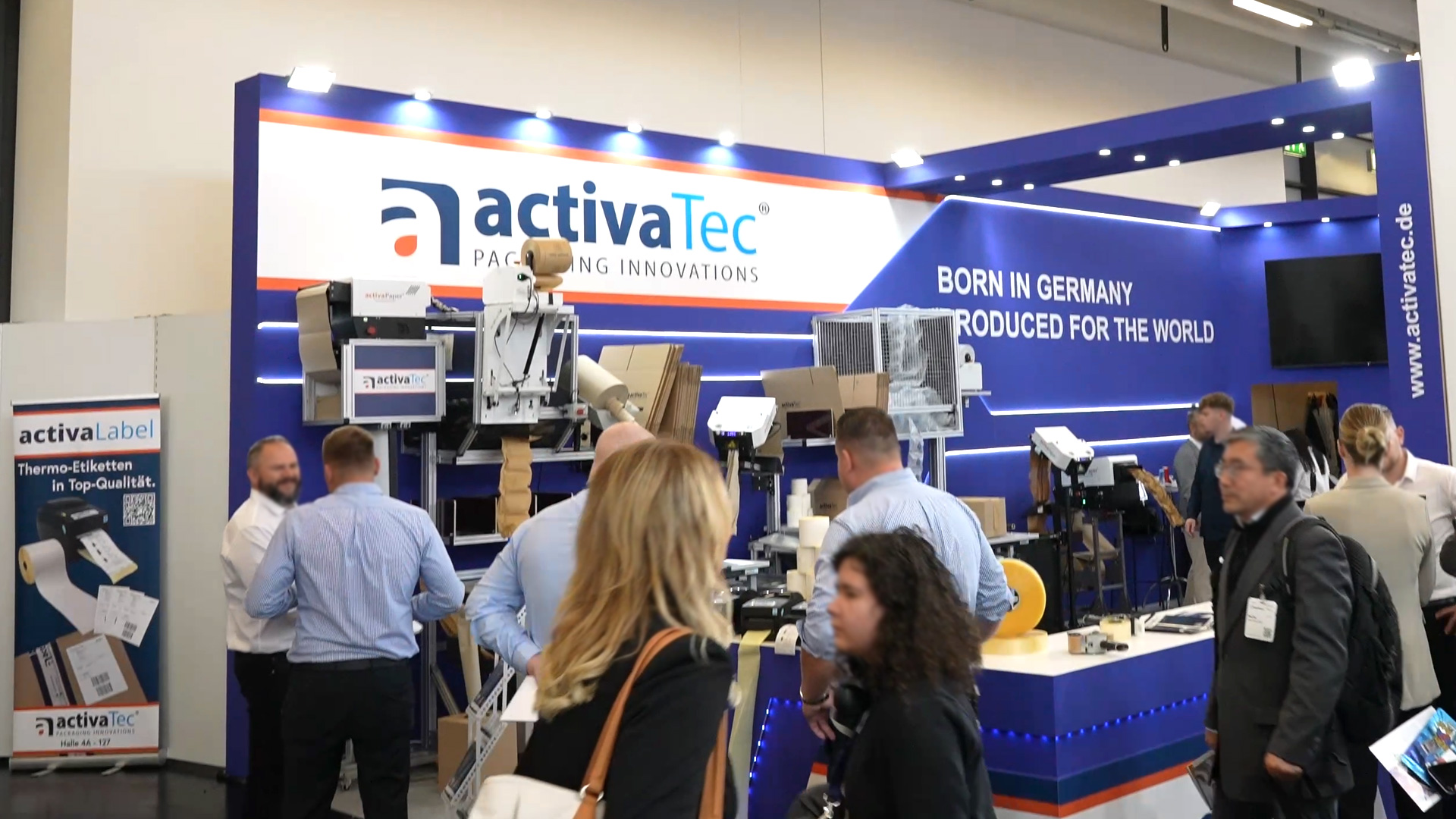 ActivaTec nachhaltige Verpackungen Fuellmaterial Fachpack 2025