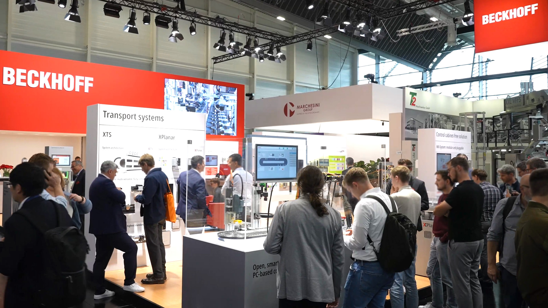 Beckhoff MX System auf der Messe Fachpack Nuernberg