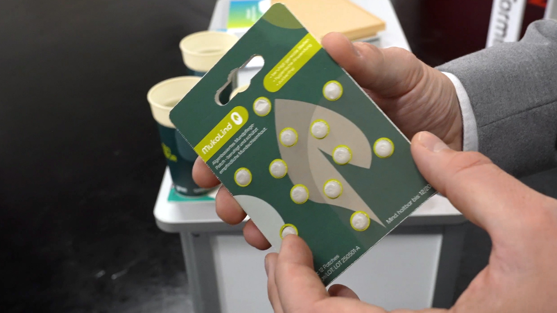 Blisterverpackung Algenbasis als Aluminiumersatz Fachpack