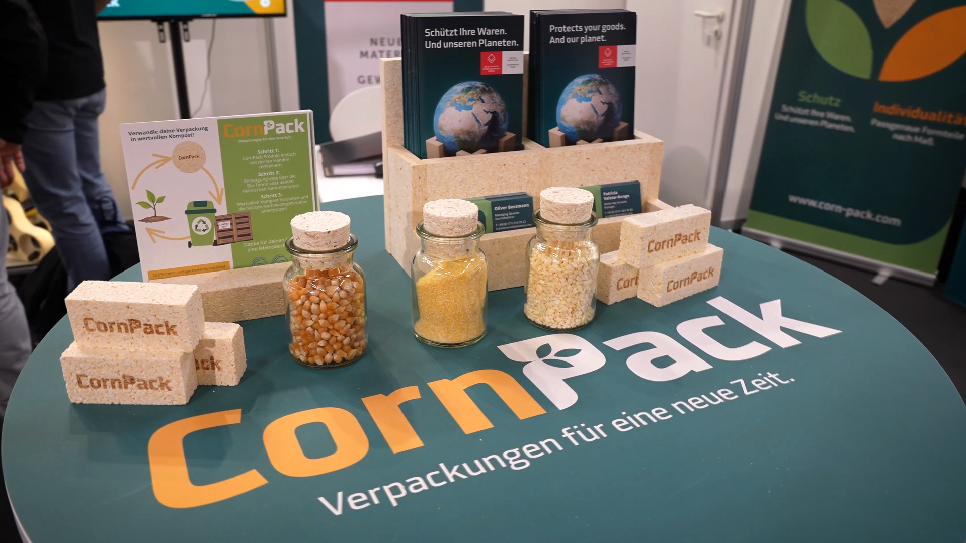 Plantera Maisgriess Verpackungen biologisch abbaubar Fachpack 2025