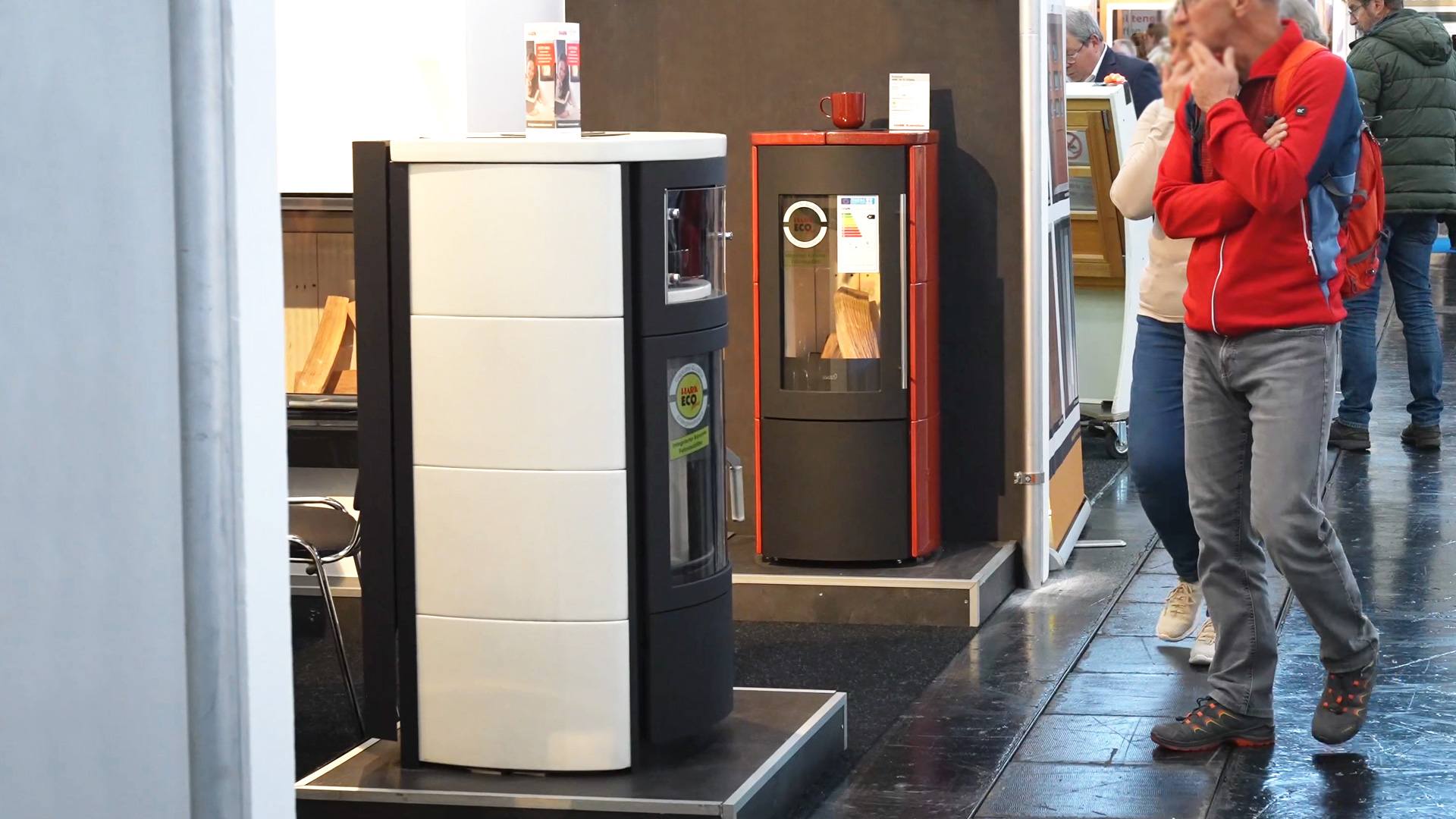 Hybridofen ECOplus Pelletbetrieb Scheitholz