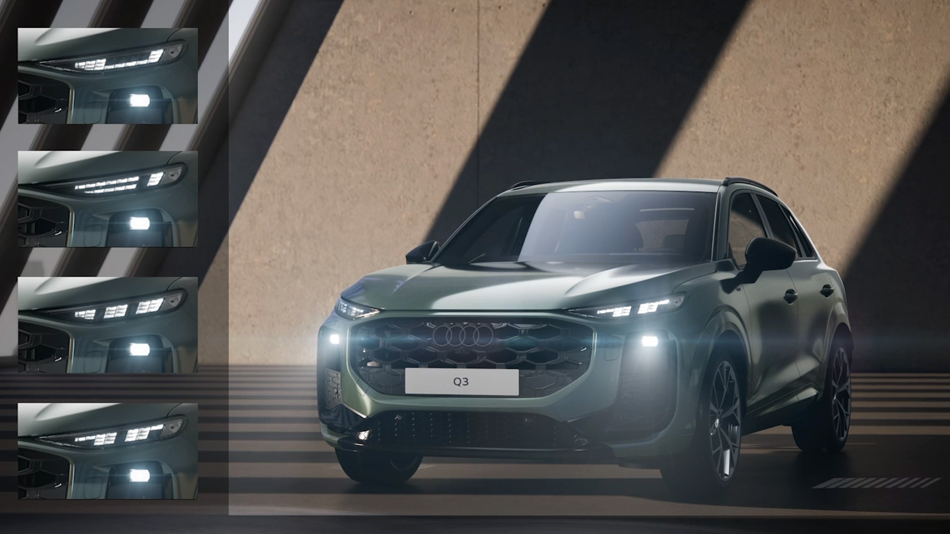 Individualisierbares MicroLED Tagfahrlicht Audi