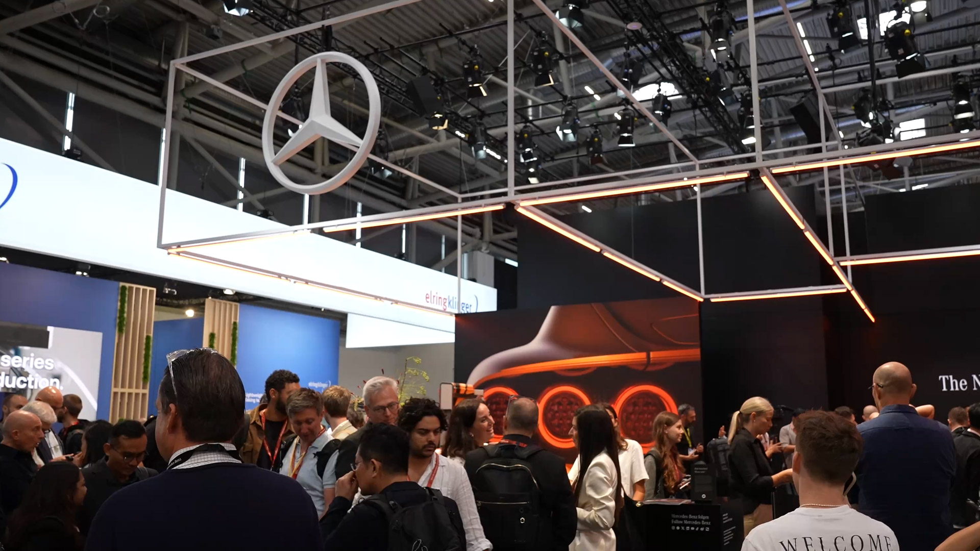 Mercedes Benz auf der IAA Mobility 2025 in München