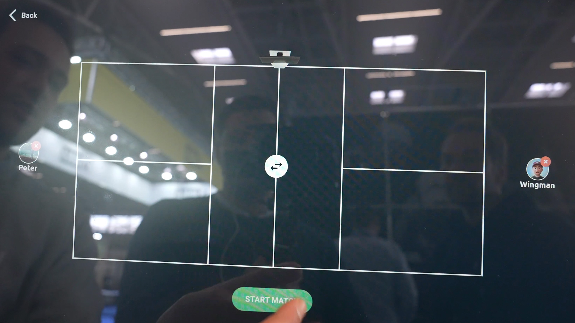 Wingfield Smartes Match Tracking fuer Tennis Padel Pickleball