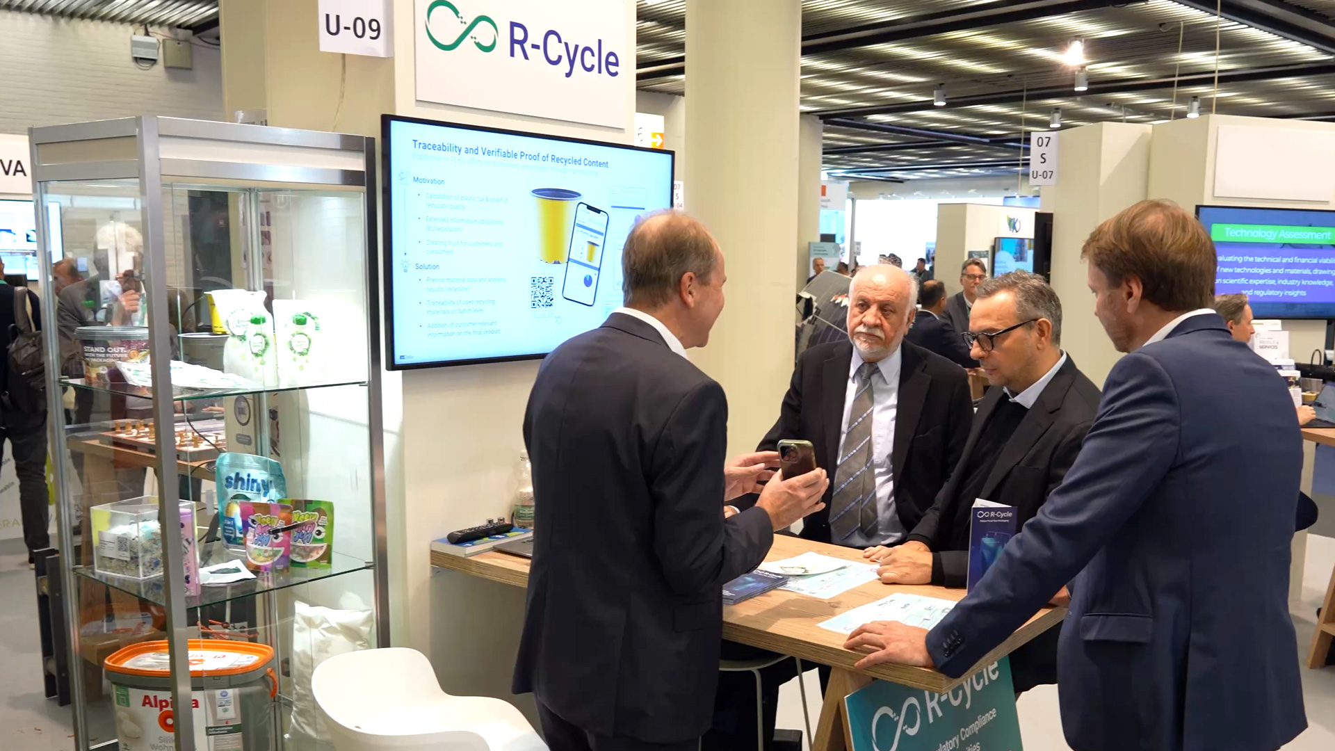 R Cycle Verpackung rueckverfolgen K Messe 2025