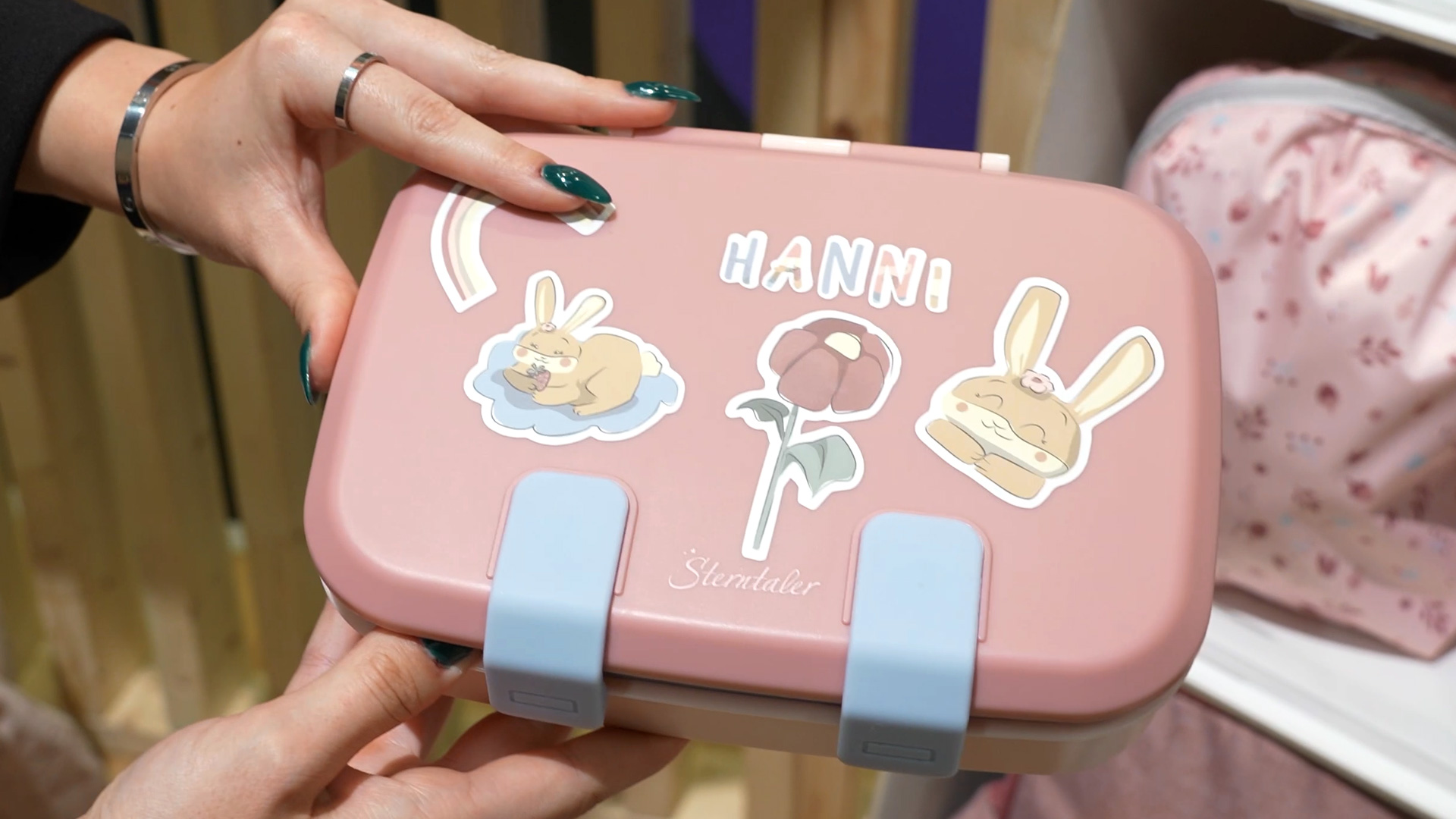 Kinder Sticker mit Namen auf Brotdose Sterntaler