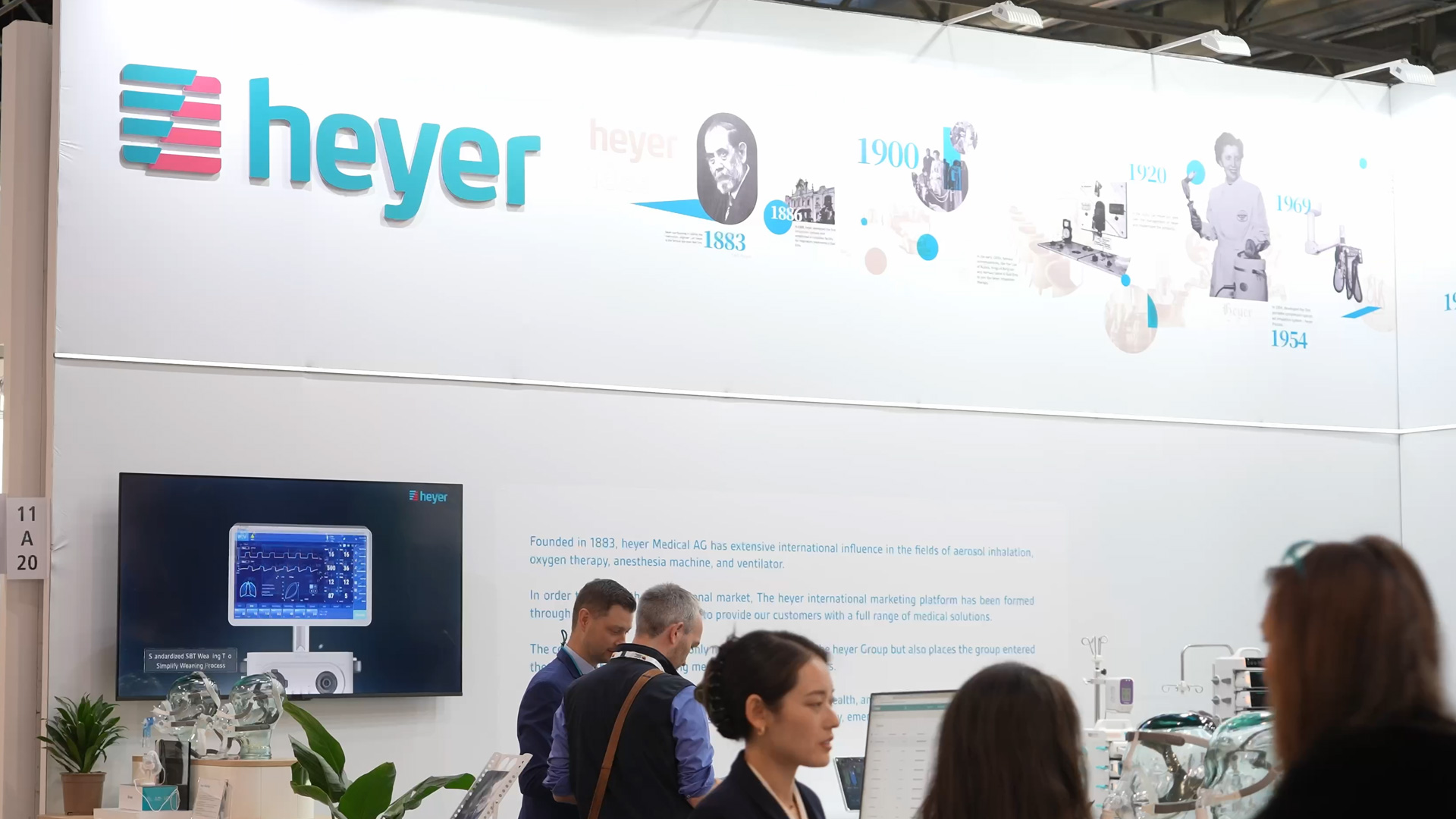 Heyer Schlafapnoe Therapiegeräte Medica 2025