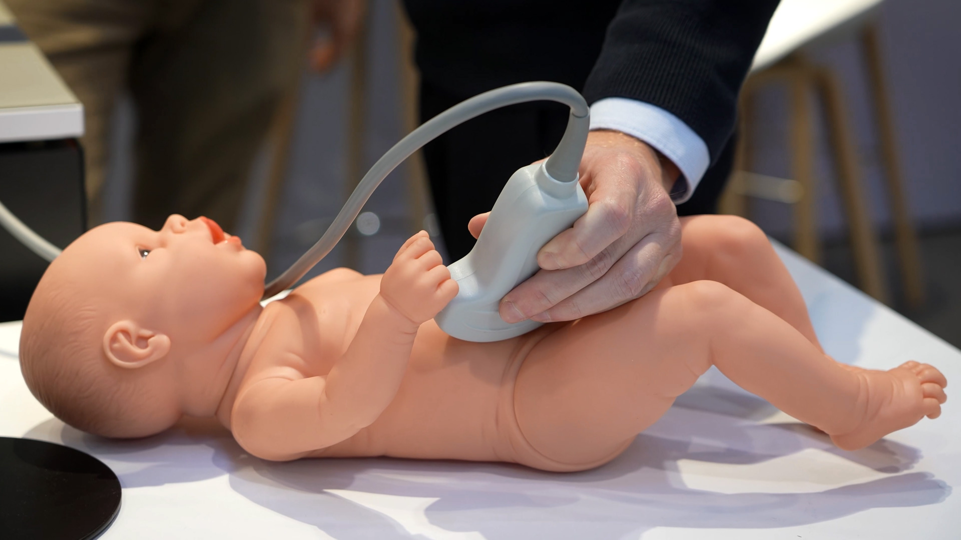 Ultraschall in der Pädiatrie mit KI Dokumentationszeit sparen