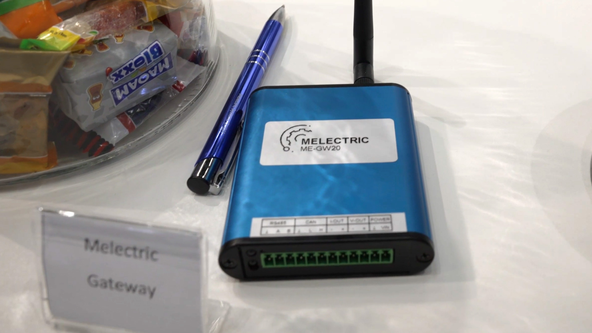Gateway ME GW20 um Funkdaten in physisches Netzwerk zu uebersetzen Melectric