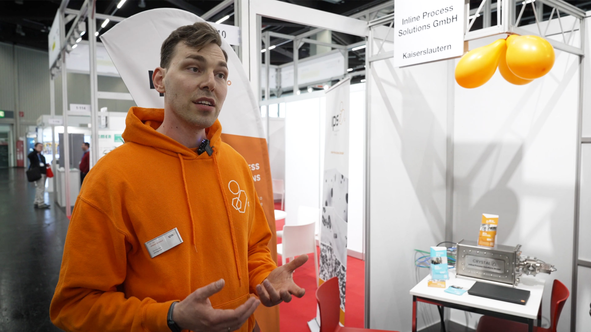 Interview Echtzeit Partikelanalyse optische Sensorik Jonas Schulz Inline Process Solutions