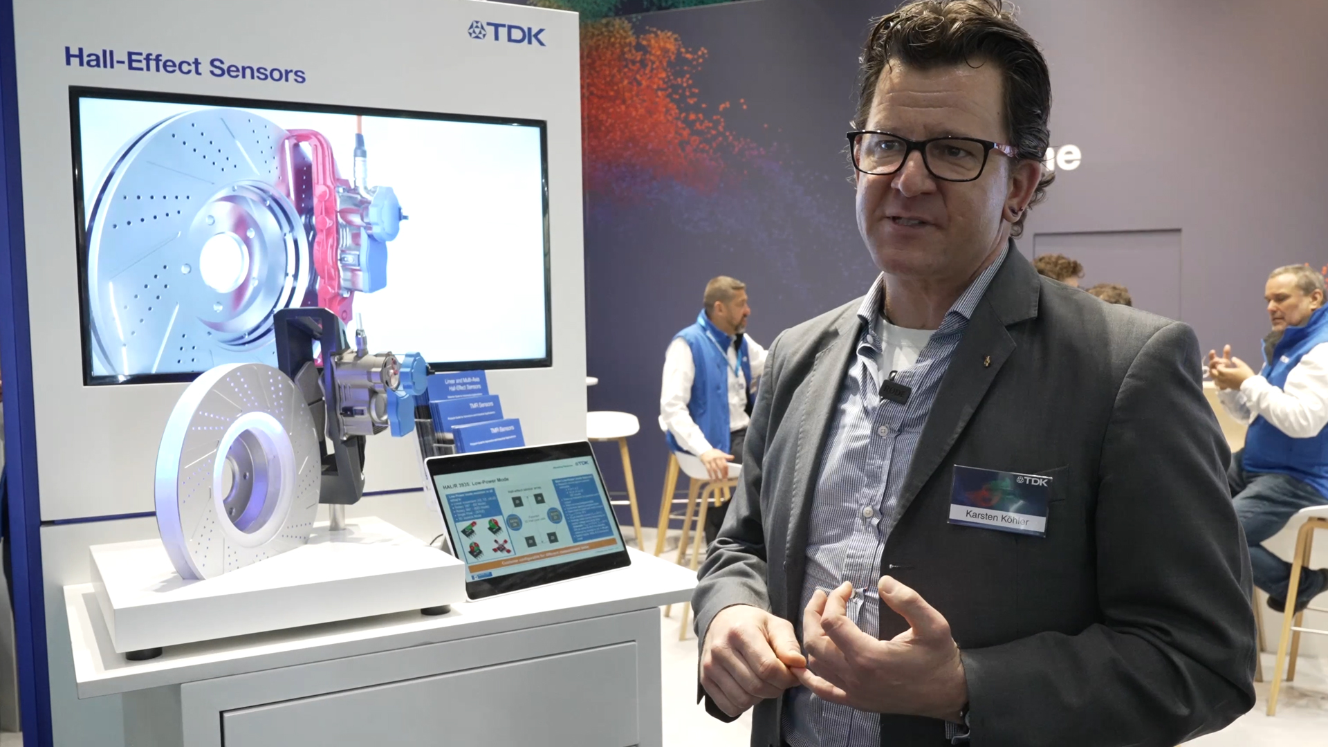 Interview innovative Sensorik fuer Bremssysteme Karsten Koehler TDK Micronas