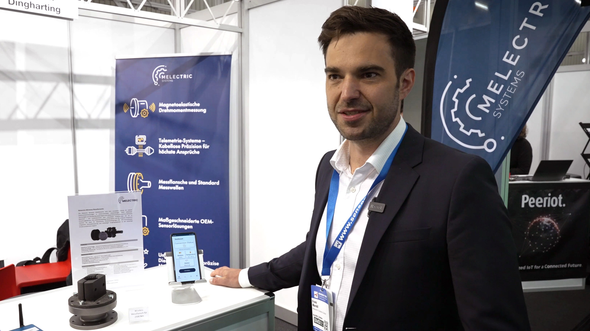 Interview intelligente Drehmomentmesstechnik Franz Merold Melectric Sensor und Test 2025
