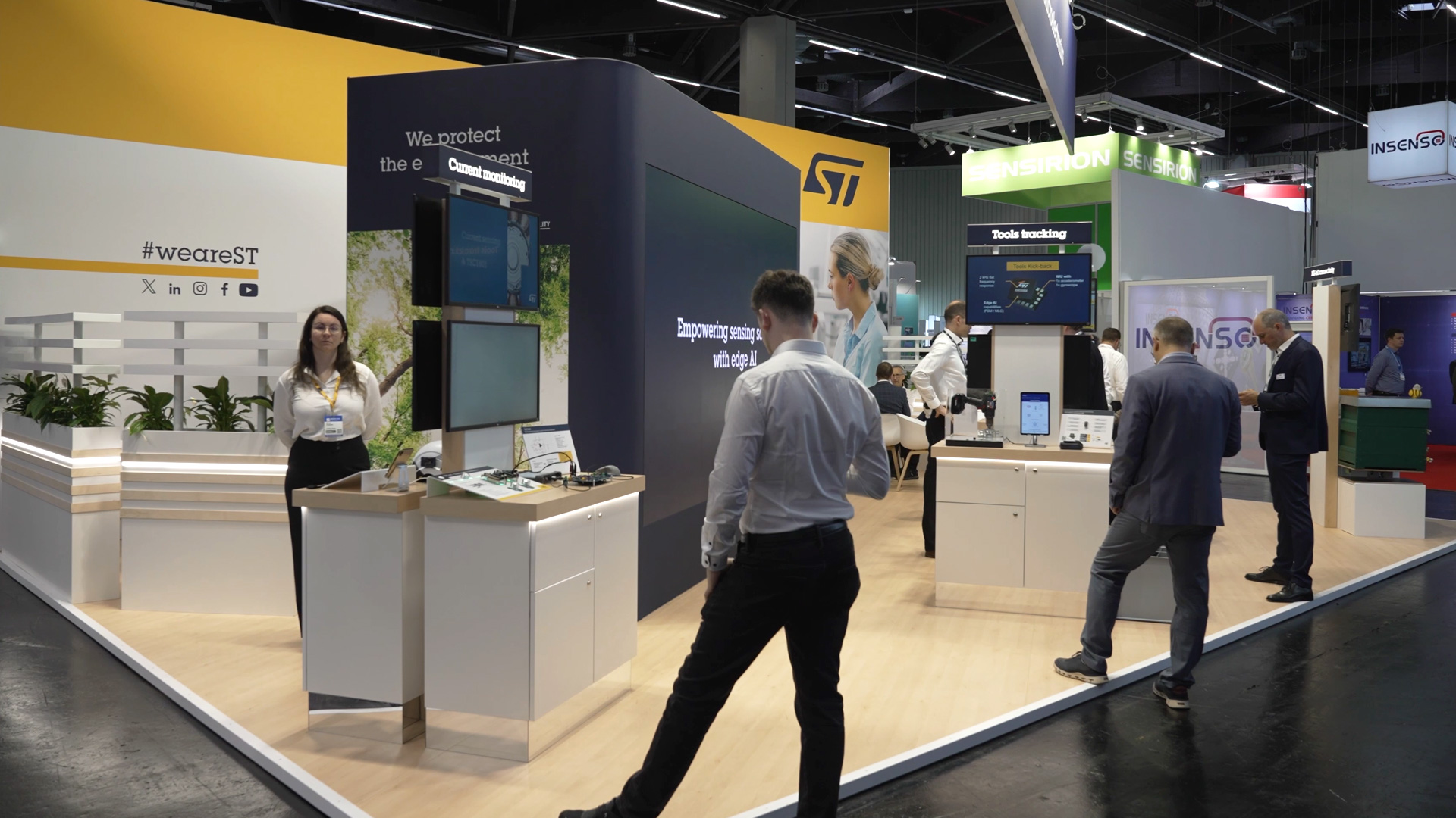 Neuheiten STMicroelectronics 2025 Sensor und Test Nuernberg