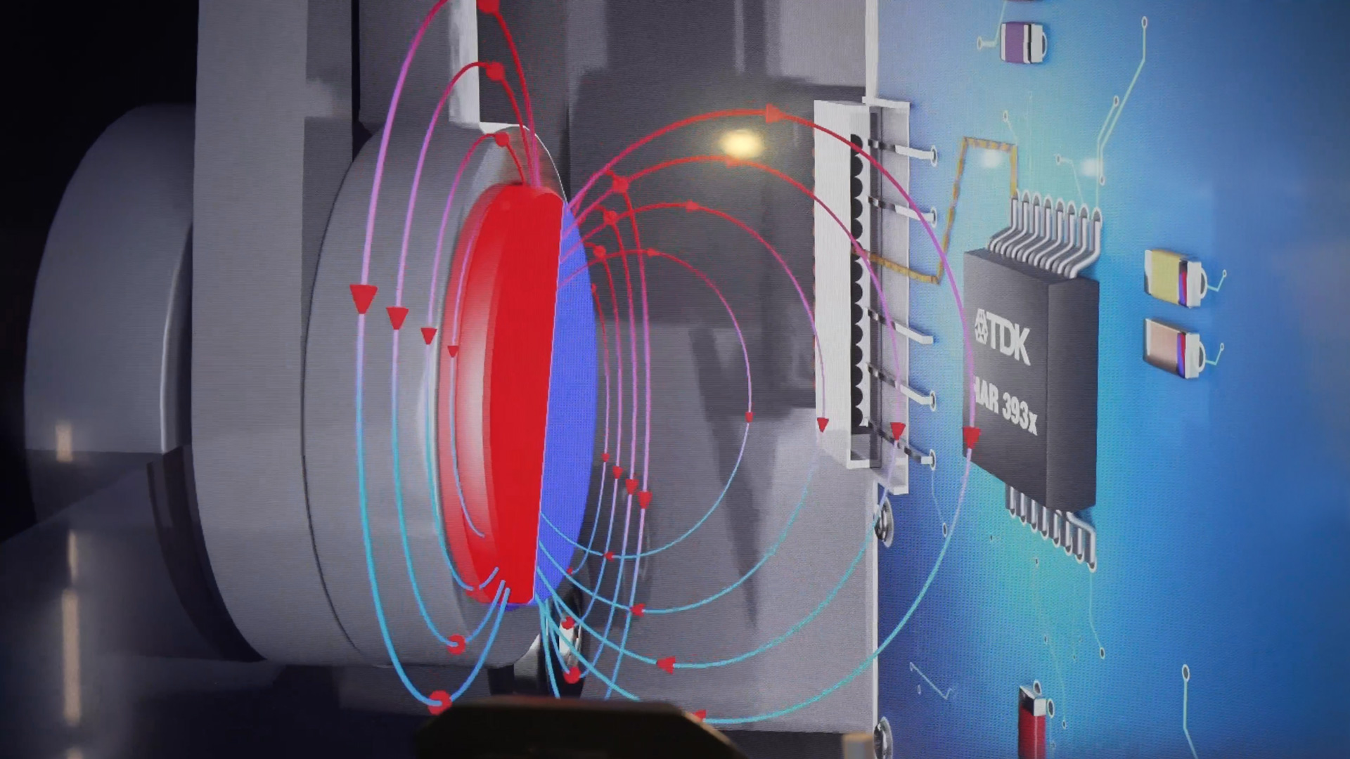 TDK Sensorik fuer Brake by Wire Fachmesse Sensor und Test