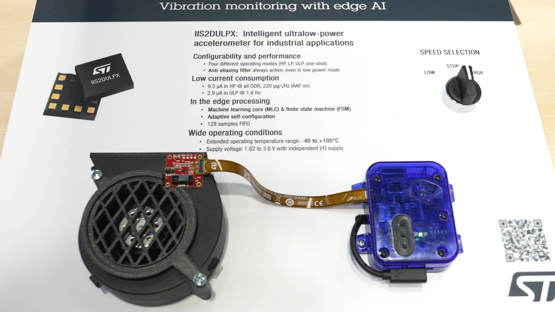 Vibration monitoring with edge AI STMicroelectronics